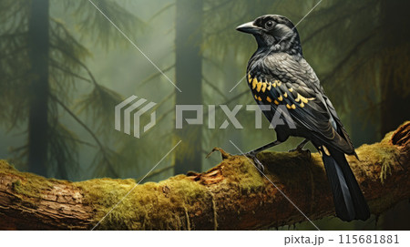 Snake Eagle. Circaetus gallicus. Portrait 115681881