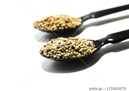 A picture of pearl millet with selective focus 115683679