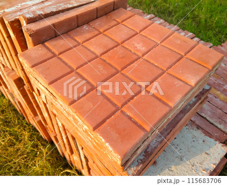 A picture of tiles with selective focus A picture of tiles with selective focus 115683706