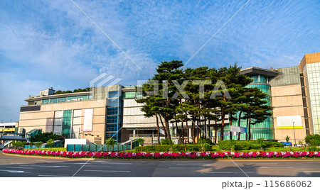 Suwon railway station in Gyeonggi Province of South Korea 115686062
