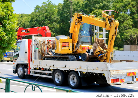 重機回送車　イメージ 115686229