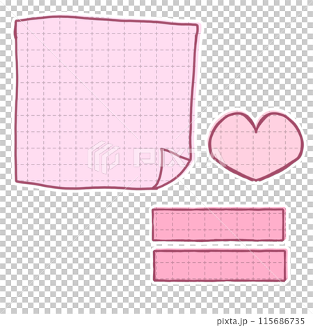 便利貼備忘錄材料 115686735