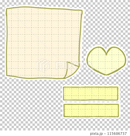 便利貼備忘錄材料 便利貼備忘錄材料 115686737