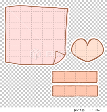 便利貼備忘錄材料 115686738