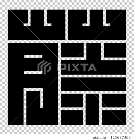 這是一個家族徽章。它是角寺的一種。它的形狀是紫藤。 這是一個家族徽章。它是角寺的一種。它的形狀是紫藤。 115687369