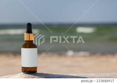 Mockup of Eco-Friendly Product Bottle 115688417