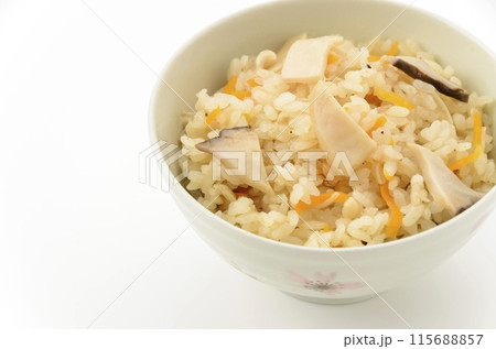 きのこの炊き込みご飯 115688857
