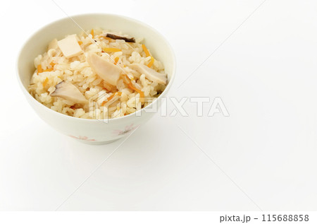 きのこの炊き込みご飯 115688858