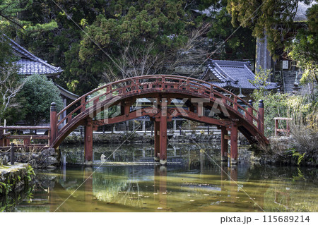 伊勢 朝熊岳金剛證寺 太鼓橋(連珠橋) 伊勢 朝熊岳金剛證寺 太鼓橋(連珠橋) 115689214