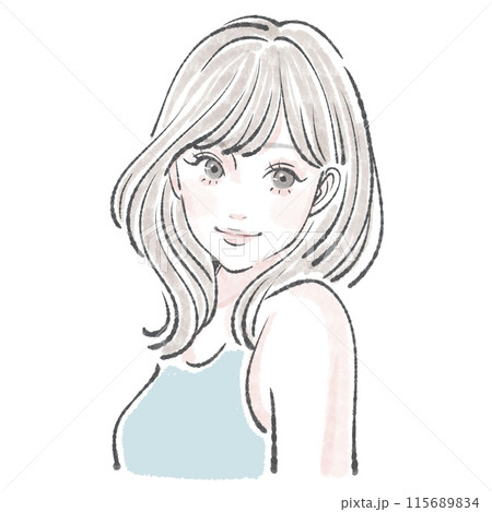 女性・女の子のイラスト素材 115689834