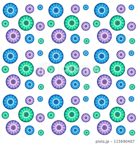 seamless pattern with ethnic ornament seamless pattern with ethnic ornament 115690487