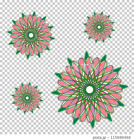 seamless pattern with ethnic ornament 115690488