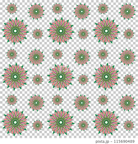 seamless pattern with ethnic ornament 115690489
