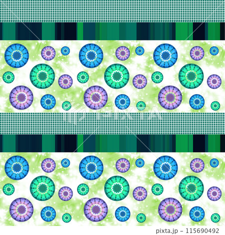 seamless pattern with ethnic ornament seamless pattern with ethnic ornament 115690492