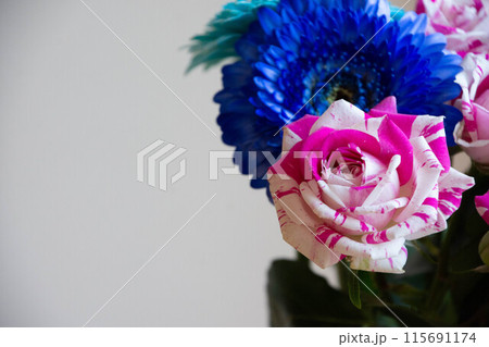 カラフルな花束 115691174