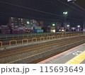 夜の駅 115693649