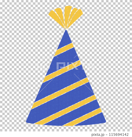 派對帽插畫，三角帽，圖示素材 115694142