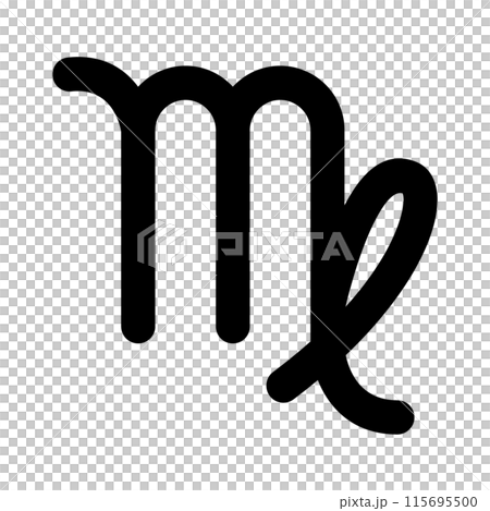 Zodiac sign Virgo 115695500