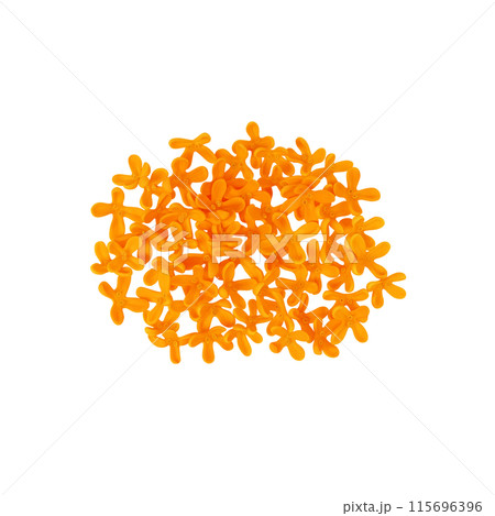 キンモクセイのイラスト リアル 白バック キンモクセイのイラスト リアル 白バック 115696396