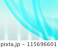 青い光沢のあるさわやか背景 115696601