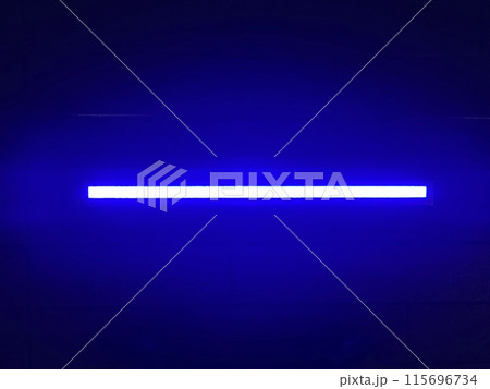 ブルーライト。ネオン。 115696734