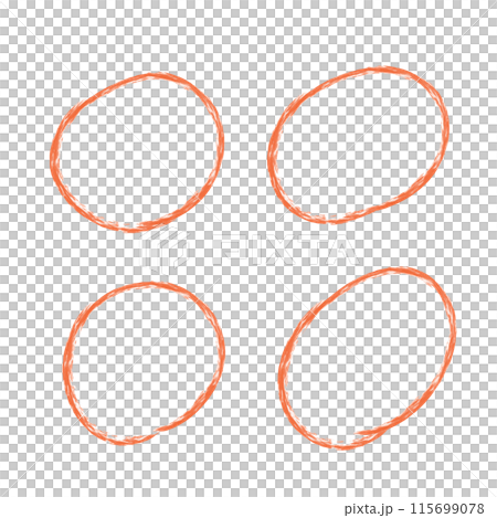 Pencil red circle Pencil red circle 115699078