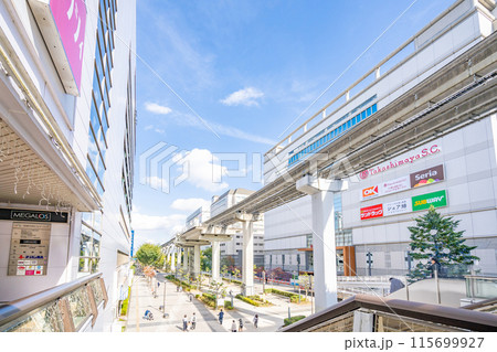 立川北駅前　北口　サンサンロード　街並み 115699927