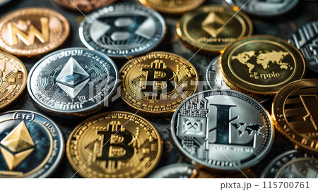 ビットコイン　暗号通貨　仮想通貨 115700761