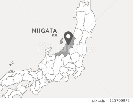 新潟県　新潟　地図　土地 115700972