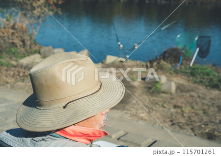 コイ釣り コイ釣り 115701261