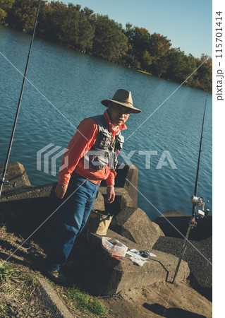 コイ釣り コイ釣り 115701414