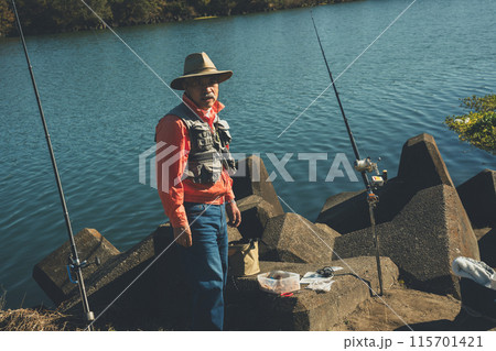 コイ釣り コイ釣り 115701421