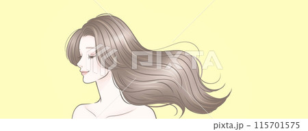 女性・女の子のイラスト素材 115701575