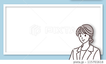 女性・女の子のイラスト素材 115701618