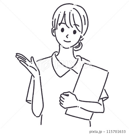 女性・女の子のイラスト素材 女性・女の子のイラスト素材 115701633