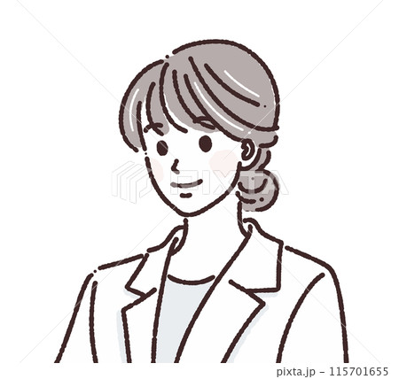 女性・女の子のイラスト素材 115701655