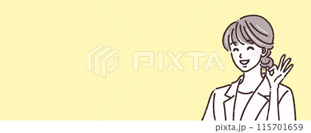 女性・女の子のイラスト素材 女性・女の子のイラスト素材 115701659