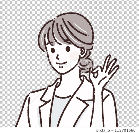 婦女和女孩插畫素材 115701666