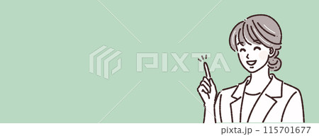 女性・女の子のイラスト素材 115701677