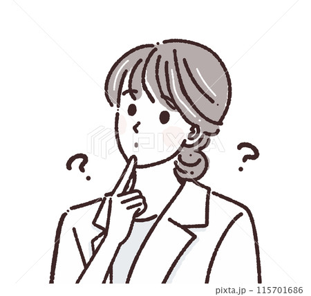 女性・女の子のイラスト素材 女性・女の子のイラスト素材 115701686