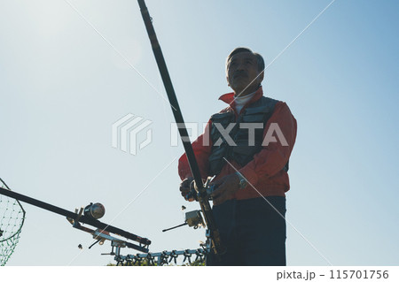 コイ釣り 115701756