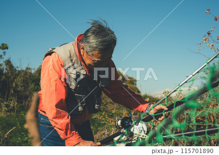 コイ釣り コイ釣り 115701890