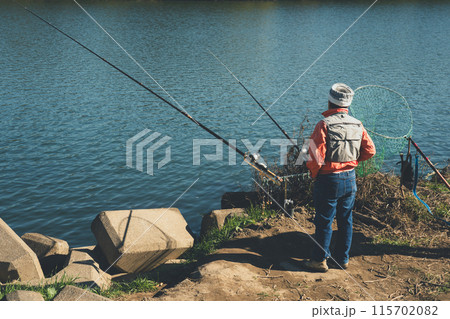 コイ釣り 115702082