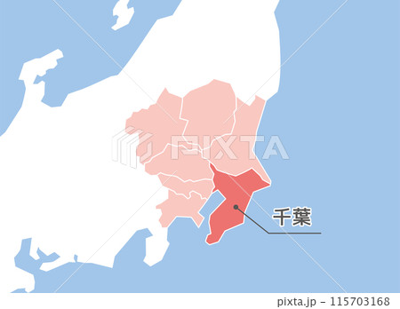 千葉県　千葉　地図 115703168