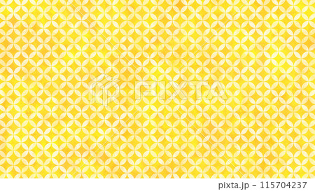 七宝 背景素材 黄色 115704237