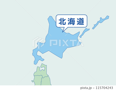 北海道 地図 北海道 地図 115704243