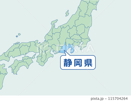 静岡県　静岡　地図 115704264