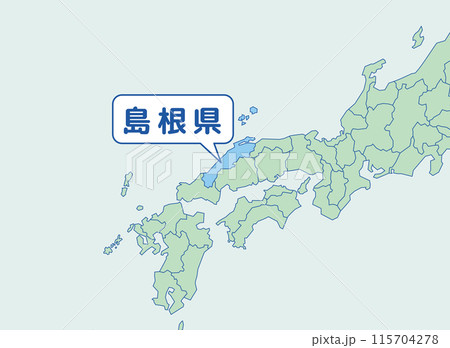 島根県　島根　土地　地図 115704278