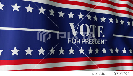 Image of vote for president text over american flag Image of vote for president text over american flag 115704704