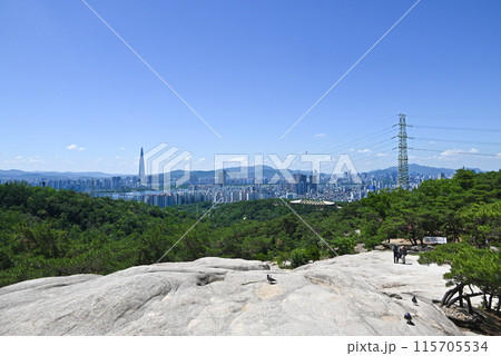 峨嵯山(アチャサン)登山道【韓国/九里市】 115705534